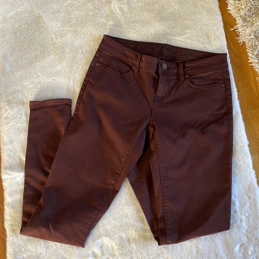 NWOT Buckle Black skinny jeans 25/32